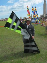 Meeting Bazzer at Portsmouth Kite Festival 2008