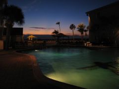 Outside our room at the Thunderbird.JPG